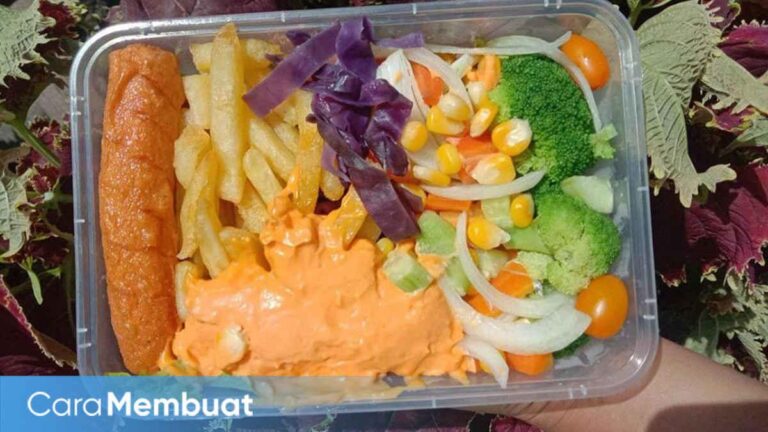 Cara Membuat Salad Sayur Sehat dan Segar