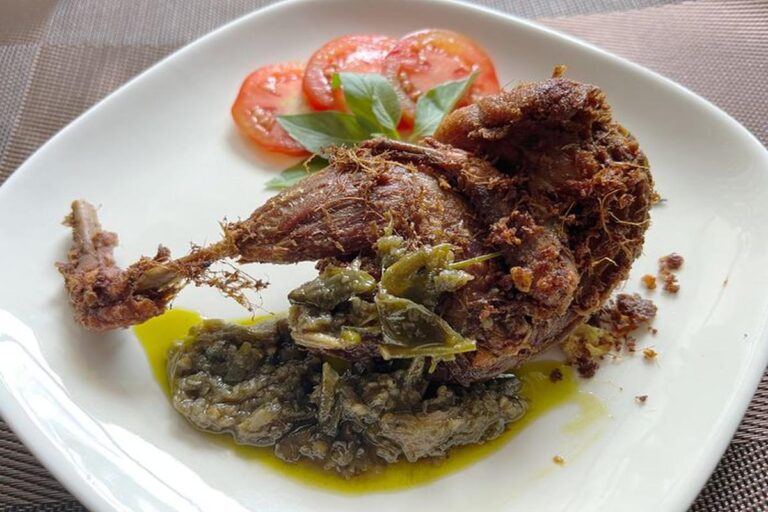 Resep Bebek Goreng Sambal Ijo yang Gurih