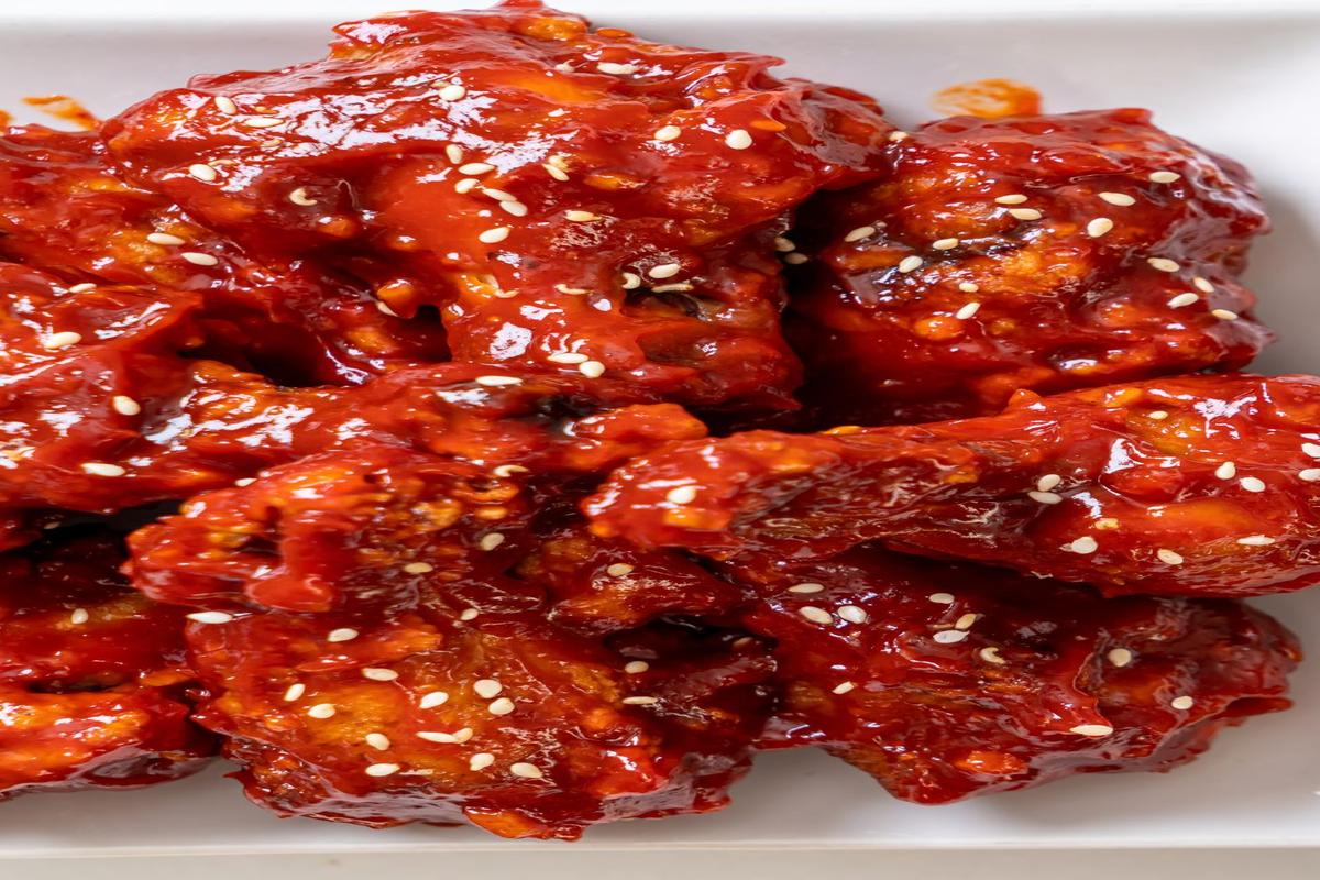 Resep Korean Chicken Wings dengan Saus Gochujang