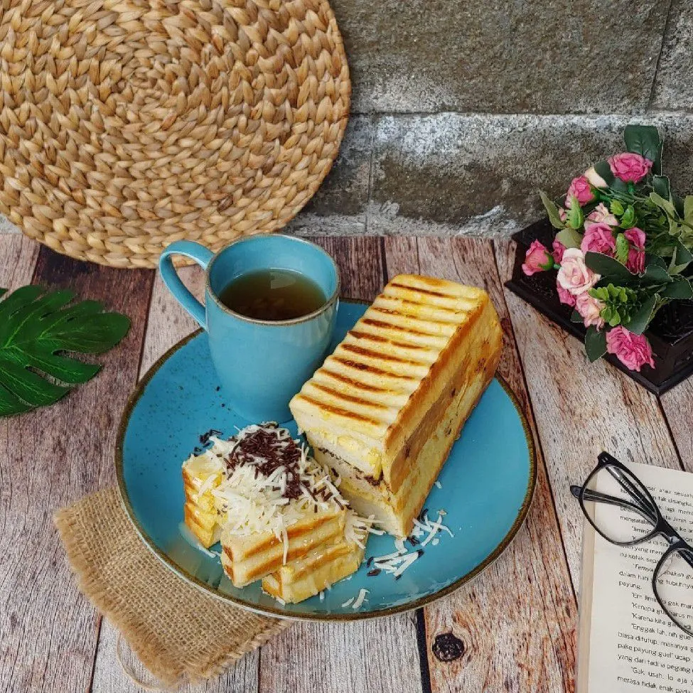 Resep Roti Bakar Coklat Keju Mewah Cita Rasa Kafe di Rumahmu