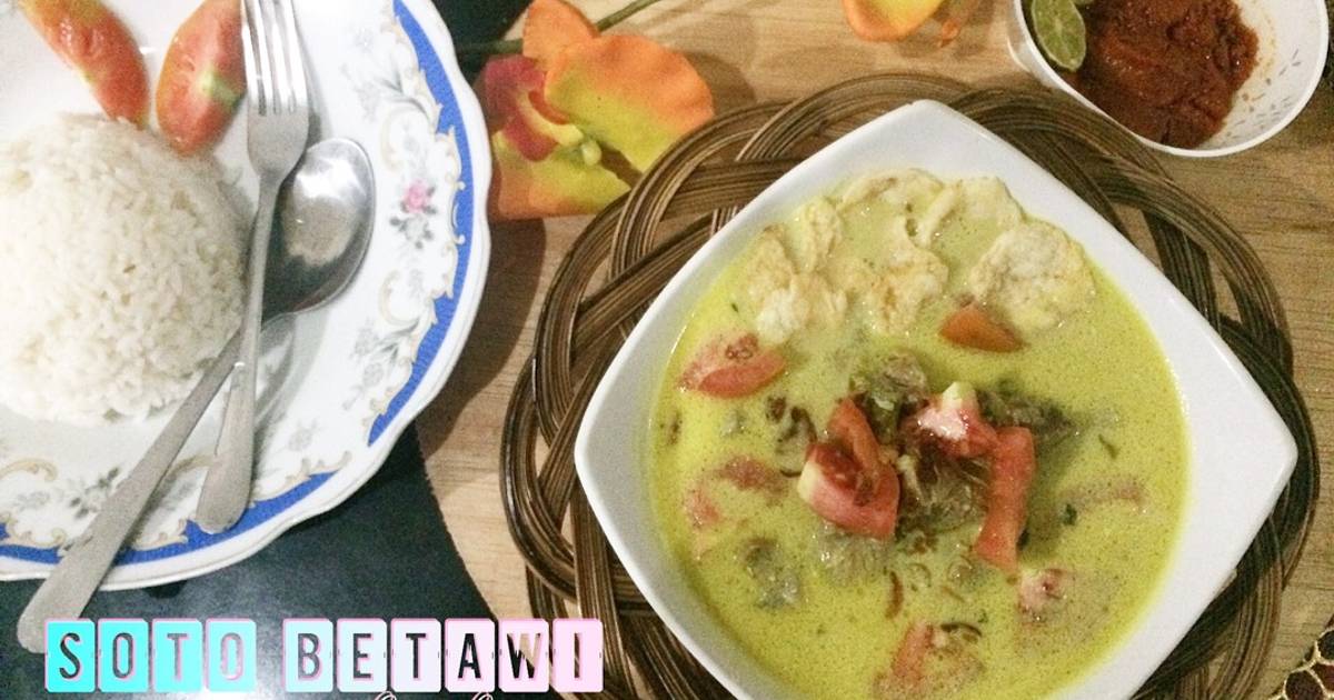 Soto Betawi Asli Kuah Santan Gurih Sensasi Rasa yang Menggoda Selera