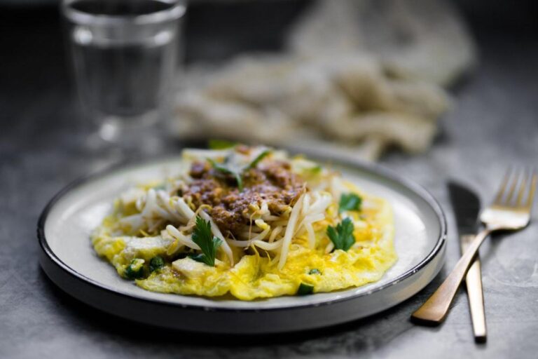 Resep Tahu Telur dengan Bumbu Kacang